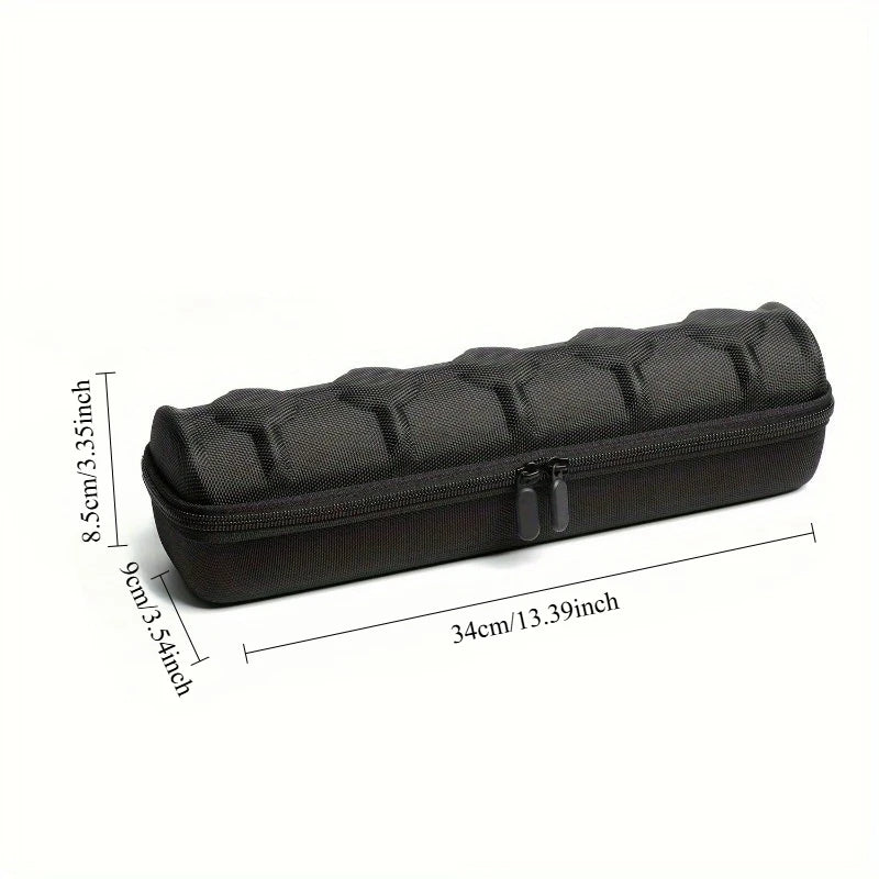Refined Five Slot Watch Case for Travel with Cushions