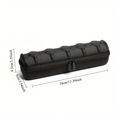 Refined Five Slot Watch Case for Travel with Cushions