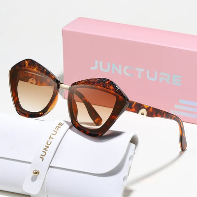 Cat Eye Gradient Sunglasses with Sculpted Frame Artisan - WO2MEN