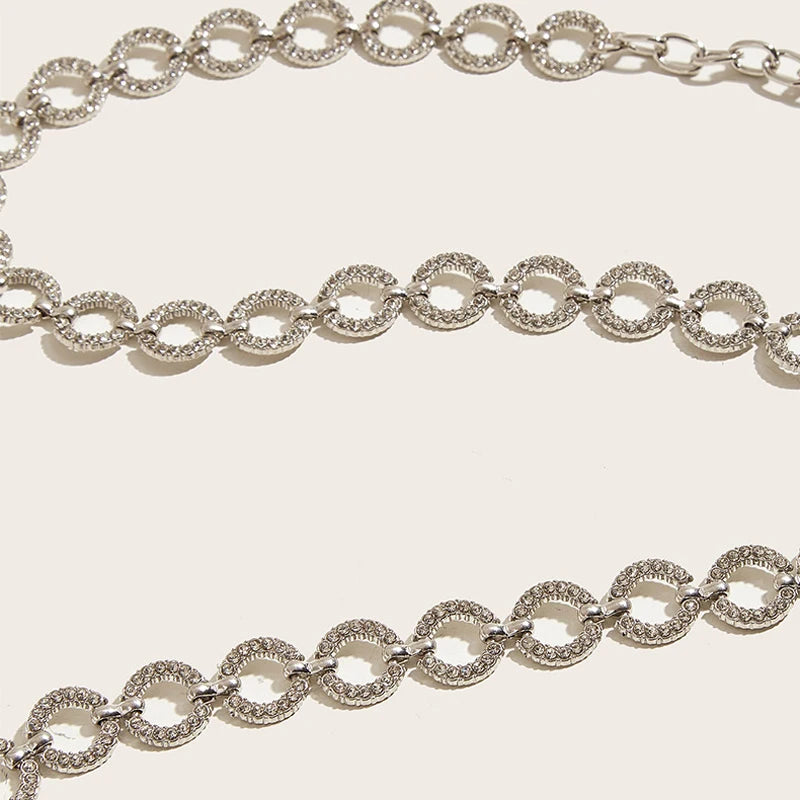 Waist Chain Belt Interlocking Circular Links Pro