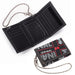 Wallet with ID Window Chain - Black With Chain