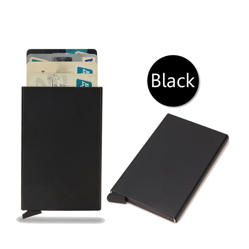 Aviation Metal RFID Card Wallet With Slim Pop Out Pro