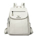 Backpack with Embroidery Softback City Ready - White