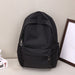 Waterproof Large Capacity School Backpack for Teens - Black