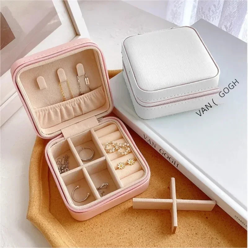Luxe Petite Jewelry Travel Case for Delicate Treasures