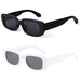 Classic Retro Square Sunglasses UV400 Unisex Eyewear - Various Colours V15