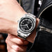 Luxury Quartz Wristwatch for Men with Date Display - H