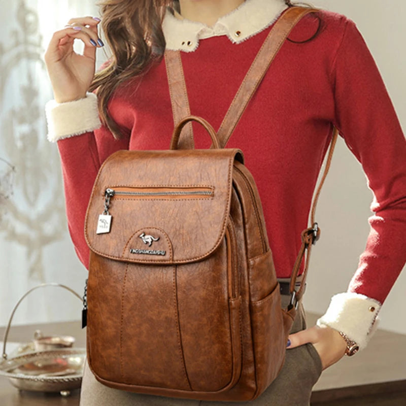 Backpack Softback with Front Zipper Compartment
