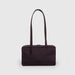 Gingham Tote Bag with Large Capacity for Everyday - Black Brown Sml