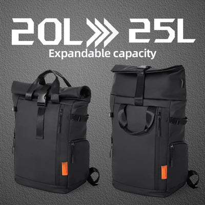Backpack for Travel and Study with Expandable Capacity - WO2MEN