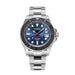 Diver Watch with Sapphire Crystal 100m Water Resistant - Blue Ceramic