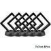 Floating Jewelry Display Box Set for Ring and Earrings - Black