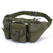 Tactical Waist Bag with Front Pouches for Adventures - Green