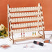 Artisan Earring Display Stand for Jewelry Organization - Champagne