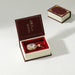 Book Shaped Jewelry Box On The Go Velvet Interior - Green
