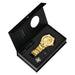 Wristwatch Numberless Display Complete Calendar - Gold