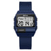 Digital Watch Midsize with Light and Stopwatch - Dark Blue