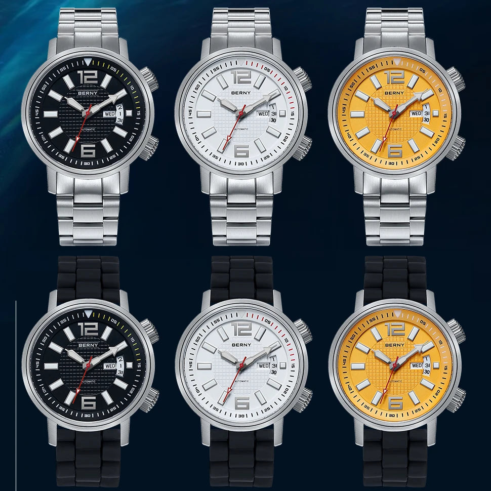 Diver Automatic Watch for Adventure and Daily Precision - WO2MEN