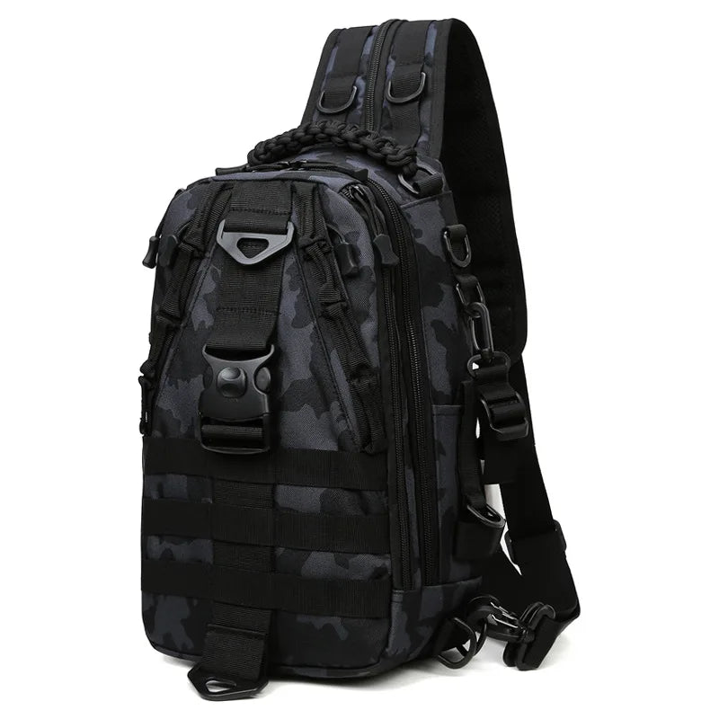 Waterproof Tactical Backpack with MOLLE System Pro - Small Camo