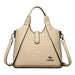 Structured Handbag with Top Handle and Removable Strap - White