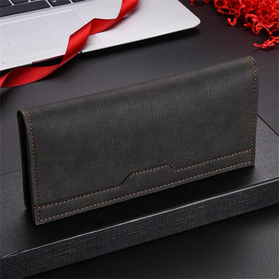 Long Wallet with Multiple Card Slots And Zipper Pocket