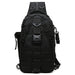 Waterproof Tactical Backpack with MOLLE System Pro - Big Black