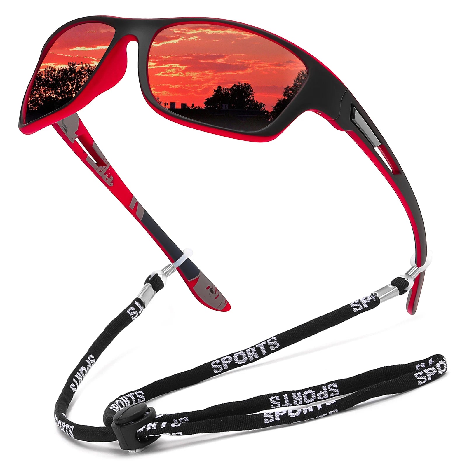 Square Polarized Sunglasses for Outdoor Sports UV400
