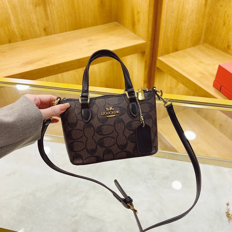 Timeless City Crossbody Bag with Monogram Motif Gleam