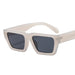 Square Vintage Sunglasses for Everyday Outdoor Use - Jelly Grey
