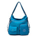 Handbag with Multiple Pockets Large Capacity Everyday - Sea Blue