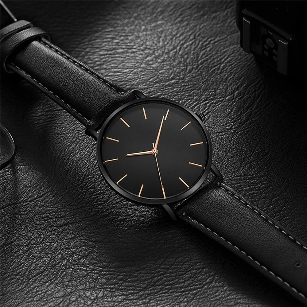 Ultra Thin Analog Watch