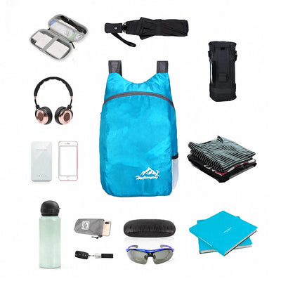 20L Lightweight Packable Backpack Foldable Ultralight
