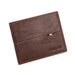 Slim Wallet with Card Slots And Photo Holder Compact - Brown