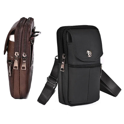 Crossbody Messenger Bag with Multi Pocket Compartments
