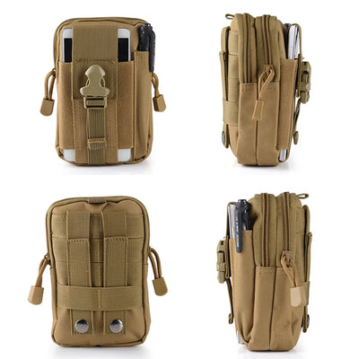 Outdoor Survival Tool Kit Pouch Military Waist Pack