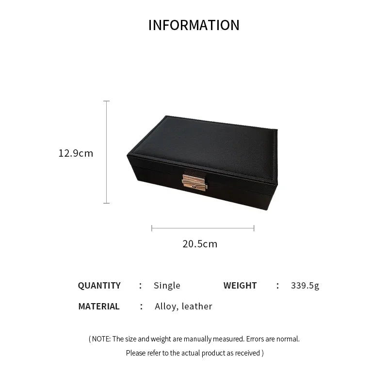 Lockable Jewellery Box Portable