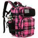 Tactical MOLLE Daypack Backpack for Everyday Use Pro - Rose Plaid