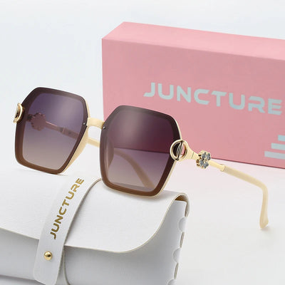 Sunglasses Polarized Square Frame with Gradient Lenses - WO2MEN