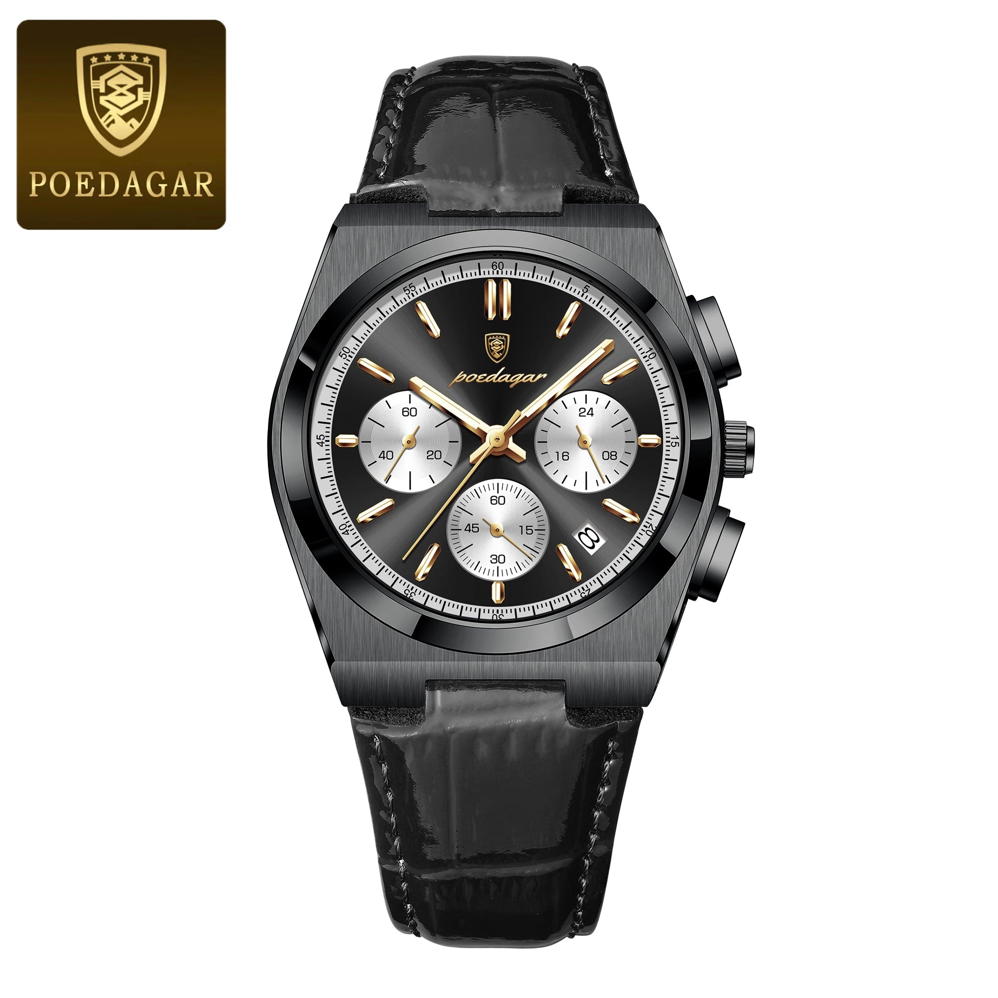 Refined Chronograph Timepiece for Formal Everyday Wear