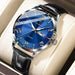 Watch Classic Roman Quartz Dial Strap Prestige Limited - Silver Blue