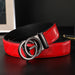 Belt with Double Ring Buckle and Minimal Design - Color 12