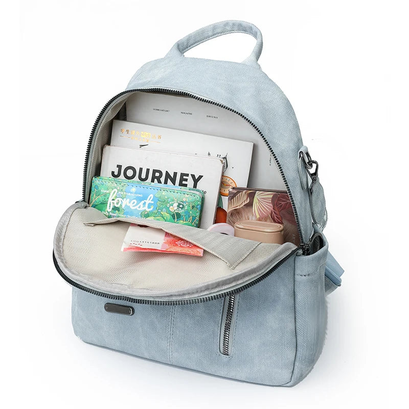 PU Leather Backpack for Women Large Capacity Everyday