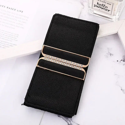 Corset Belt with Rhinestone Buckle Wide Design