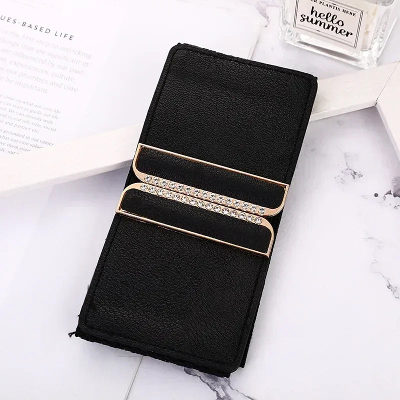 Corset Belt with Rhinestone Buckle Wide Design