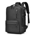 Expandable Cabin Backpack for Travel and Laptop Gear - Black