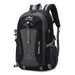 Backpack with Laptop Compartment Outdoor Travel - Black