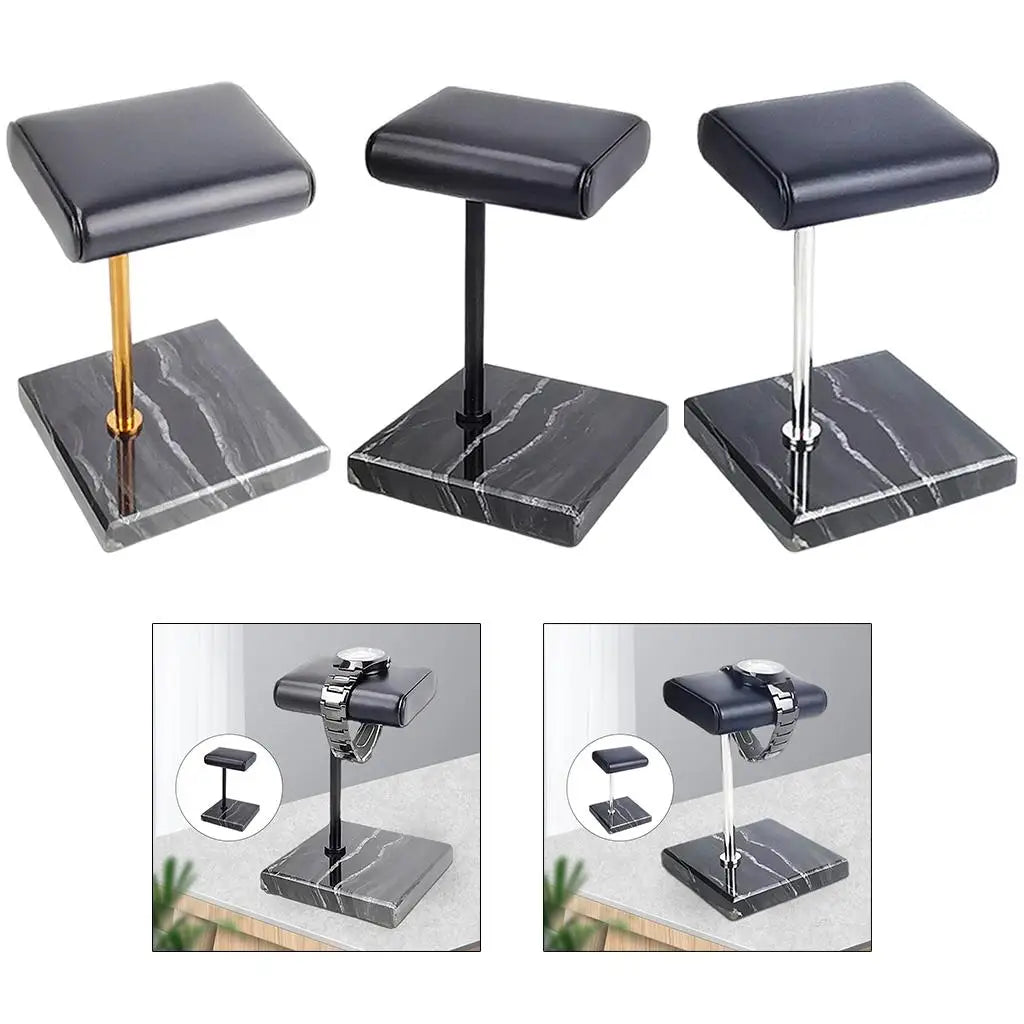 Marble Base Jewelry Organizer Watch Display Stand