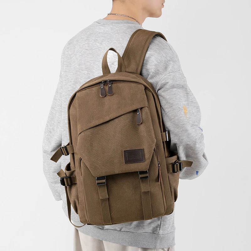 Travel Backpack with Structured Layout for Daily Use - WO2MEN