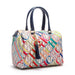 Refined Jacquard Motif Bowling Handbag with Tassel - M