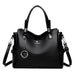 Handbag with Crossbody Strap Designer Bag Luxury - Black